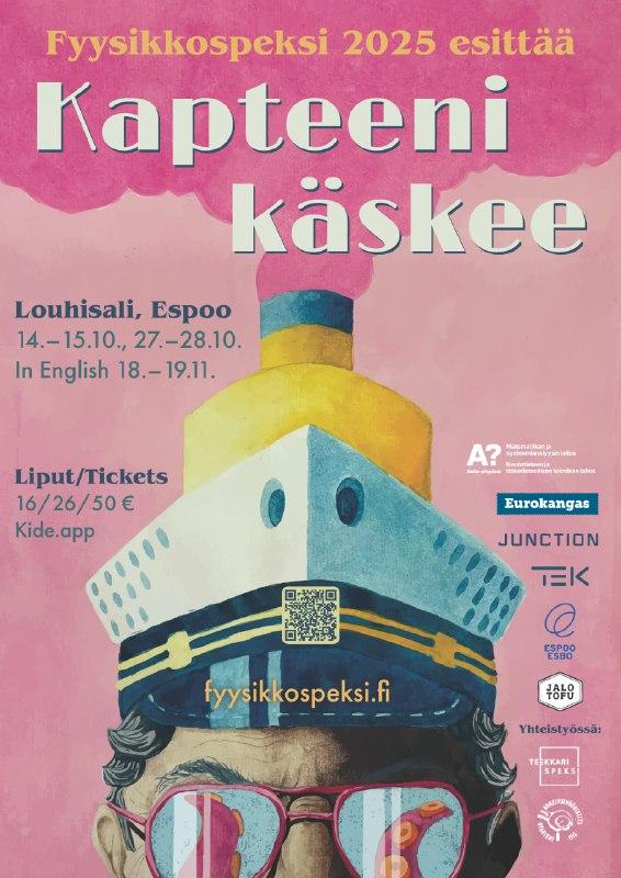 Fyysikkospeksi group departure